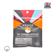 THC TSUNAMI CAPSULES 1000MG 10/PK